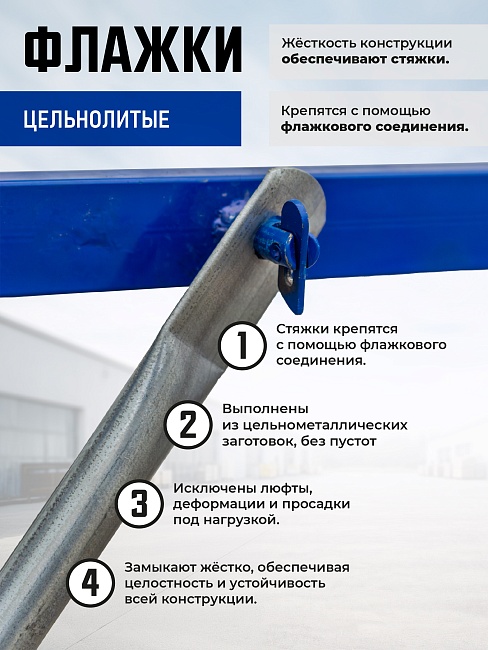 Вышка-тура Промышленник ВСП Пром 1.6×2.0, 6.4 м фото 7