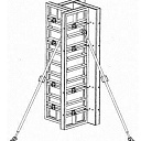 Опалубка колонн Промышленник на универсальных щитах фото 1