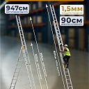 Лестница трехсекционная Alumet Ал 9312 фото 2